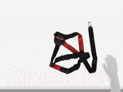 Ремень безопасности для собак Halti Clix CarSafe LC03 (L, черный)