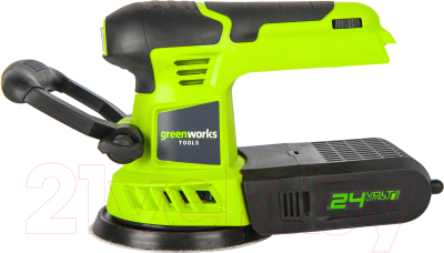 Эксцентриковая шлифовальная машина Greenworks G24ROS 24V / 3100107