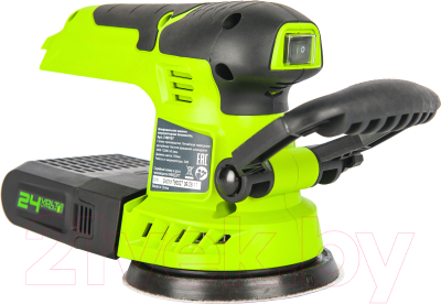 Эксцентриковая шлифовальная машина Greenworks G24ROS 24V / 3100107