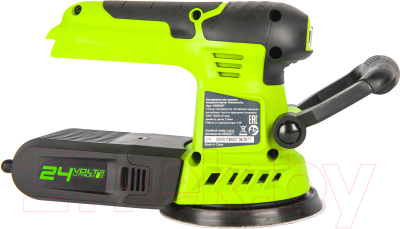 Эксцентриковая шлифовальная машина Greenworks G24ROS 24V / 3100107