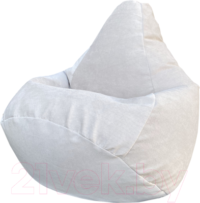 Бескаркасное кресло Flagman Груша Макси Г2.5-06 (Verona 06/Light Grey) - фото