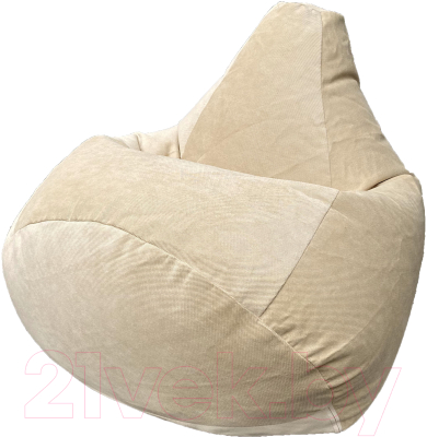 Бескаркасное кресло Flagman Груша Макси Г2.5-714 (Verona 714/Vanilla) - фото