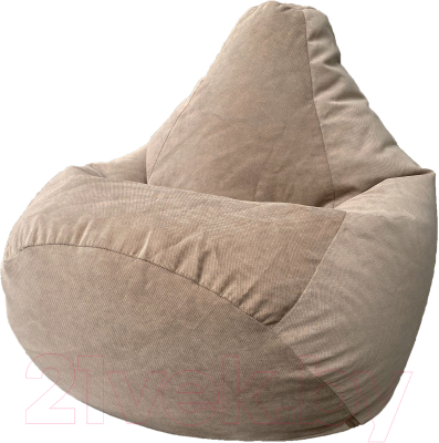 Бескаркасное кресло Flagman Груша Макси Г2.5-724 (Verona 724/Latte) - фото