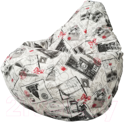 Бескаркасное кресло Flagman Груша Макси Г2.5-944 (Darling) - фото