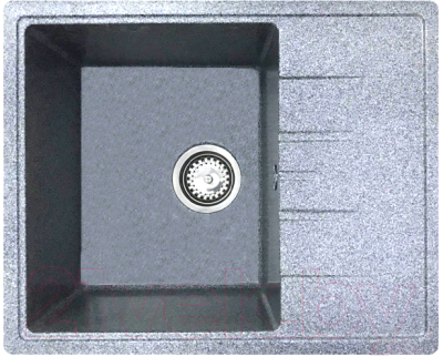 Мойка кухонная БелЭворс Mila L (серый) - фото