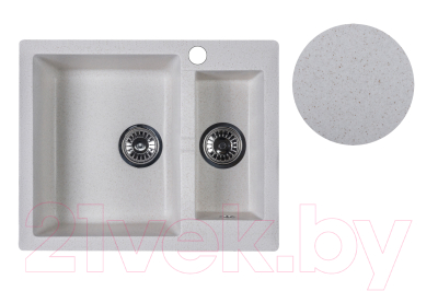 Мойка кухонная БелЭворс Duet L