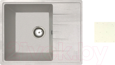 Мойка кухонная БелЭворс Mila L (белый) - фото