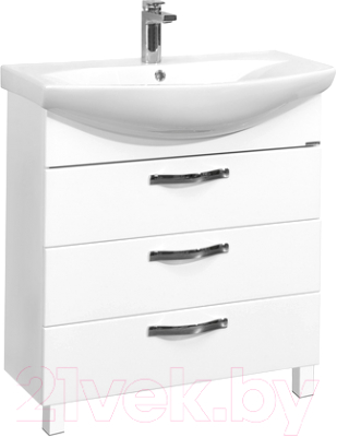 Тумба с умывальником Акватон Ария 65 Н (1A1234K0AA010) - фото