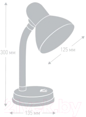 Настольная лампа Camelion KD-301 C06 / 5752