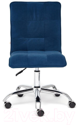 Кресло офисное Tetchair Zero флок (синий)