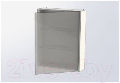 Шкаф с зеркалом для ванной Aquanet Палермо 60 / 203939