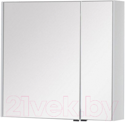 Шкаф с зеркалом для ванной Aquanet Латина 80 / 179635 - фото