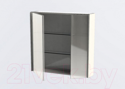 Шкаф с зеркалом для ванной Aquanet Латина 80 / 179635