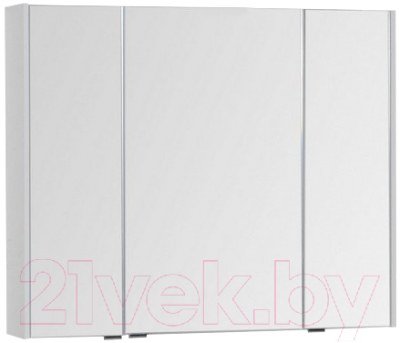 Шкаф с зеркалом для ванной Aquanet Латина 90 / 179605 - фото