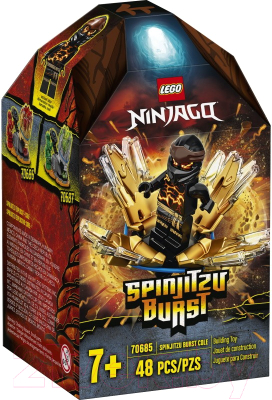 Конструктор Lego Ninjago Шквал Кружитцу - Коул 70685 - фото