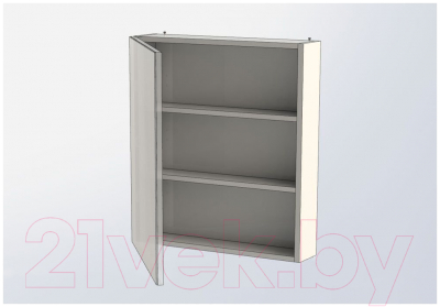 Шкаф с зеркалом для ванной Aquanet Порто 60 / 195727