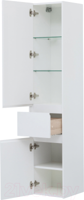 Шкаф-пенал для ванной Aquanet Бруклин 35 L / 209827