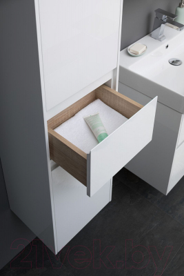 Шкаф-пенал для ванной Aquanet Бруклин 35 L / 209827