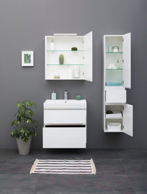 Шкаф-пенал для ванной Aquanet Бруклин 35 / 203966