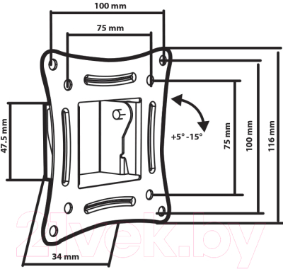 Кронштейн для телевизора Tuarex Alta-101