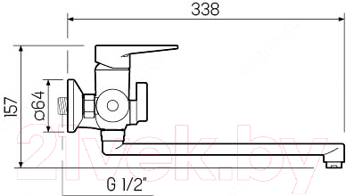 Смеситель РМС SL141-006E