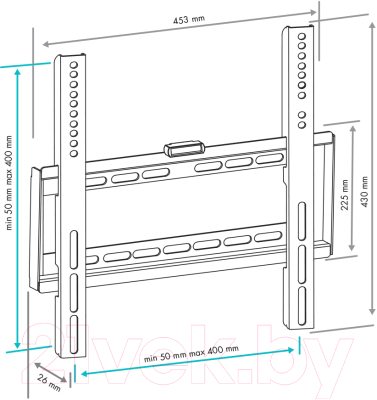 Кронштейн для телевизора VLK Trento-33
