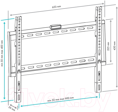 Кронштейн для телевизора VLK Trento-31