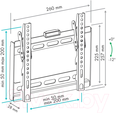 Кронштейн для телевизора VLK Trento-36