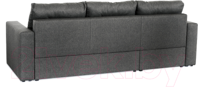 Диван угловой Мебель-Парк Торонто 1 Evolution 18 Elephant рогожка (серый-пыльный)
