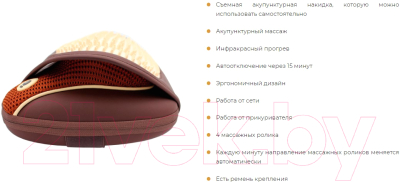 Массажная подушка Gess uTenon GESS-131