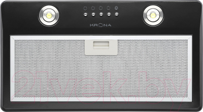 Вытяжка скрытая Krona Runa 600 PB BL / 00026695