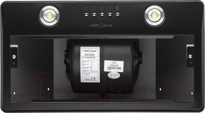 Вытяжка скрытая Krona Runa 600 PB BL / 00026695