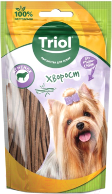 Лакомство для собак Triol Хворост из ягненка для мини-собак / 10171030 - фото