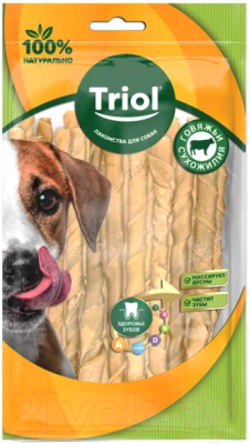 Лакомство для собак Triol Палочки крученые / 10151082 - фото