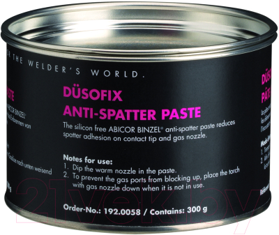 Средство антипригарное для сварки ABICOR BINZEL Duesofix / 192.D032 - фото