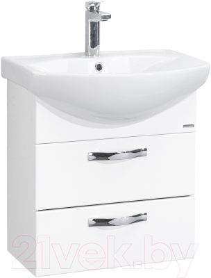 Тумба с умывальником Акватон Ария 50 М (1A1400K0AA010) - фото