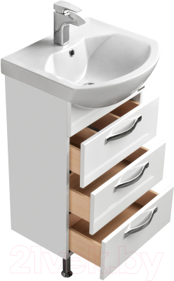 Тумба с умывальником Акватон Ария 50 Н (1A1402K0AA010)