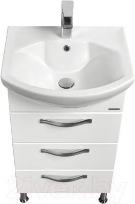 Тумба с умывальником Акватон Ария 50 Н (1A1402K0AA010)