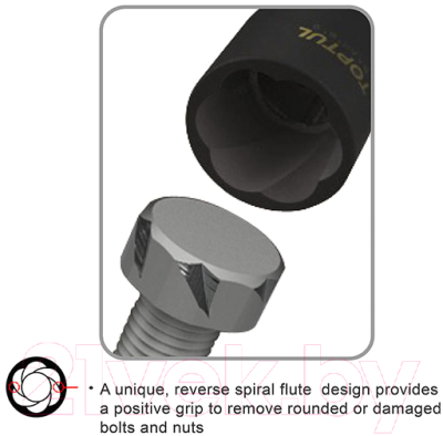 Головка слесарная Toptul BAAK1610