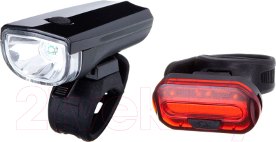 Набор фонарей для велосипеда STG JY7024+6068T / Х81489 - фото