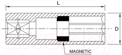 Головка слесарная Toptul BAAT1614
