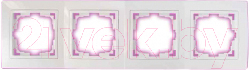 Рамка для выключателей и розеток Bylectrica Уют Юлиг 735212.282-40 - фото
