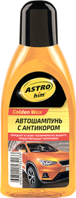 Автошампунь ASTROhim Golden Wax с антикором / AC-306 - фото