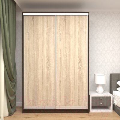 Шкаф Кортекс-мебель Сенатор ШК10 Классика ДСП