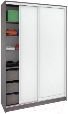 Шкаф Кортекс-мебель Сенатор ШК10-45 Классика ДСП - фото