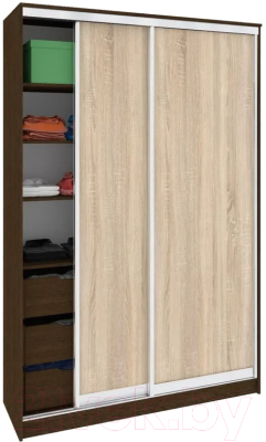 Шкаф Кортекс-мебель Сенатор ШК10-45 Классика ДСП - фото