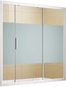 Стеклянная шторка для ванны Aquanet Practic 150 / 243611 - фото