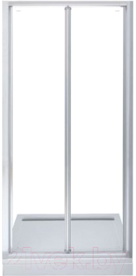 Душевая дверь Aquanet Alfa 80 / NAA6422 (прозрачное стекло) - фото