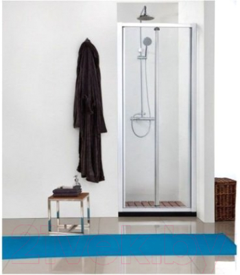 Душевая дверь Aquanet Alfa 80 / NAA6422 (прозрачное стекло)