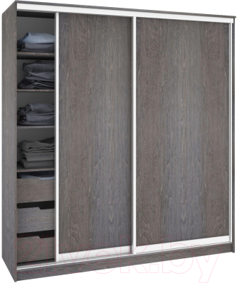 Шкаф Кортекс-мебель Сенатор ШК12 Классика ДСП - фото